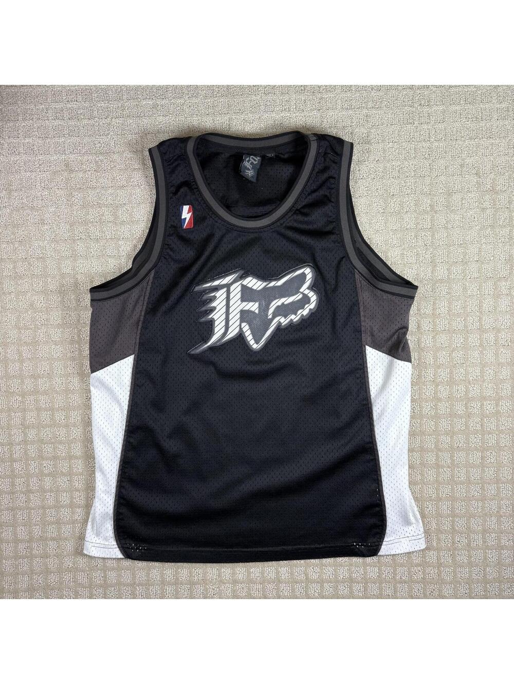 Y2K Fox Racing Sleeveless Mesh Jersey XL